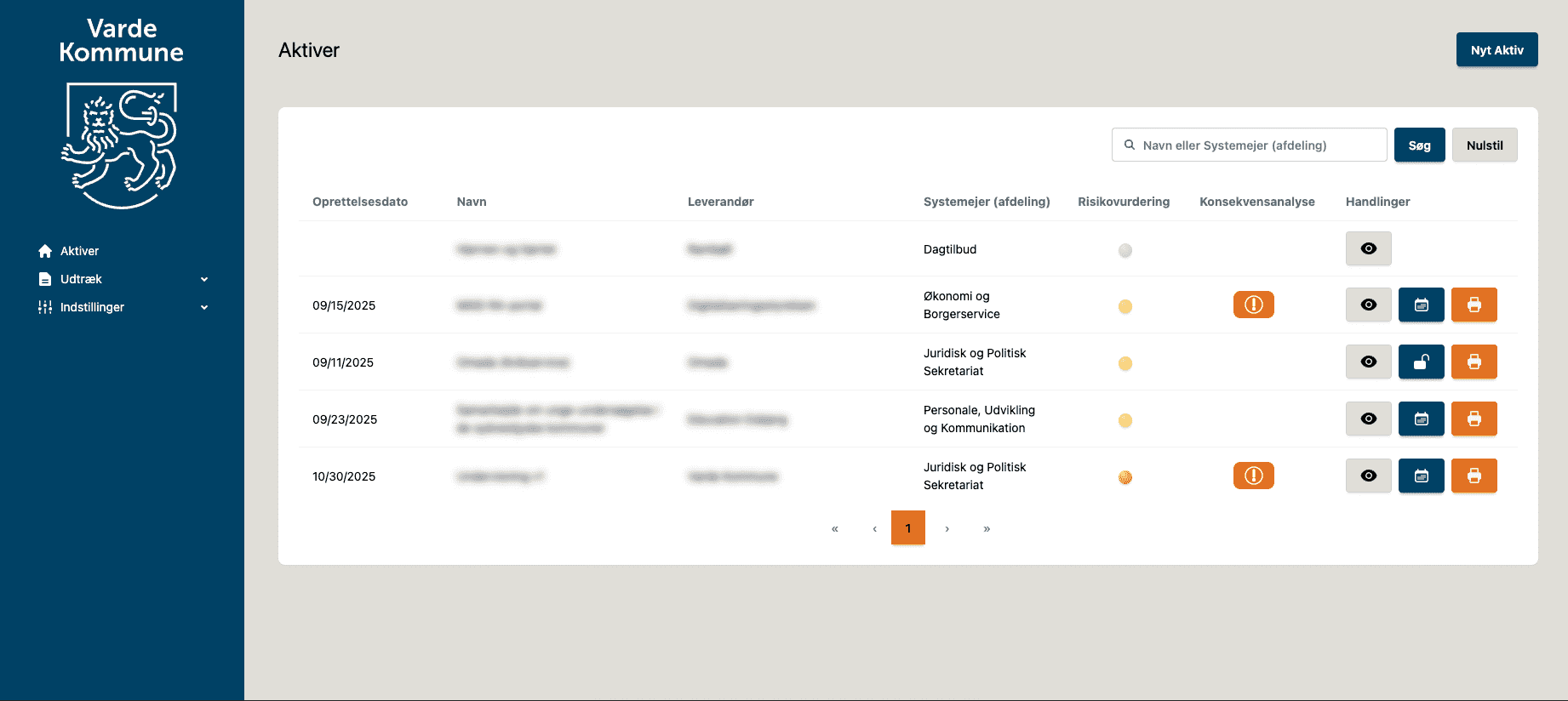 Varde softwaresystem bygget af Centic